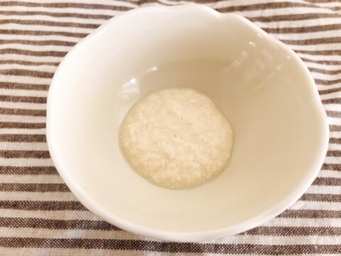 【離乳食初期】豆腐のペースト